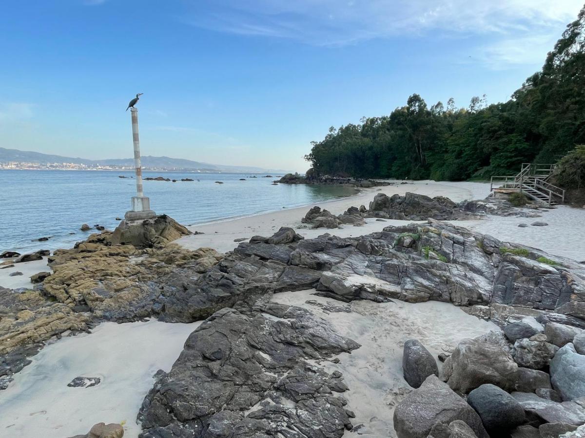 Atico Playa A Xunqueira - Moana, A 15 Min De Vigo Apartment Exterior foto