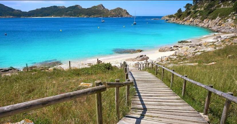 Atico Playa A Xunqueira - Moana, A 15 Min De Vigo Apartment Exterior foto